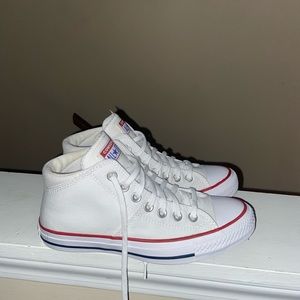 brand new high top white converse